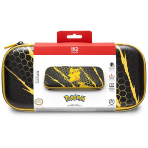 POWERA Slim Case Pikachu Storm Black/Yellow pentru Nintendo Switch 2
