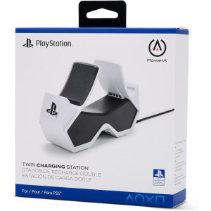 POWERA Dual Charging Dock White pentru controllere DualSense - PS5