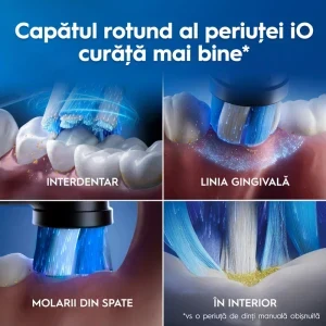 Oral-B Periuta de dinti electrica iO2 Negru + Trusa de calatorie