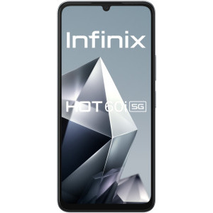 INFINIX Hot 60i, 128GB, 4GB RAM, Dual SIM, 5G, Tri-Camera, Sleek Black