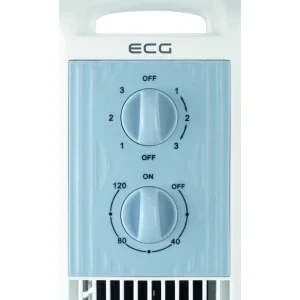 ECG Tower Fan, 50 W, Alb