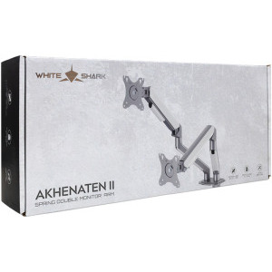 White Shark GMS-3212 Akhenaten II suport 2 monitoare