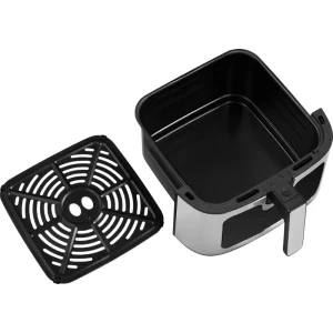 ECG Friteuza cu aer cald Crusty XL AF 8000, 1700W, 7L, Negru/Argintiu