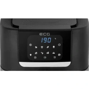 ECG Friteuza cu aer cald Crusty XL AF 8000, 1700W, 7L, Negru/Argintiu