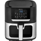 ECG Friteuza cu aer cald Crusty XL AF 8000, 1700W, 7L, Negru/Argintiu