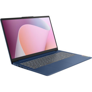 Lenovo 15.6'' IdeaPad Slim 3 15AMN8, FHD, Procesor AMD Ryzen™ 5 40 (4M Cache, up to 4.3 GHz), 8GB LPDDR5, 512GB SSD, AMD Radeon 610M, No OS, Abyss Blue
