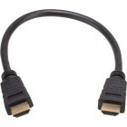 Cablu video ATEN 2L-7DA3H Cablu HDMI Male la HDMI Male, 0.3 m, Negru