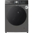 Masina de spalat rufe Daewoo DWD-CS8014SK, Slim, 8 kg, 1400 RPM, Clasa A, Inverter, Gri