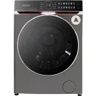 Masina de spalat rufe Daewoo DWD-FV1021SK, 10 kg, 1400 RPM, Clasa A, Inverter, Gri