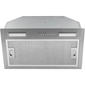 Turbionaire integrata TSL50S, Capacitate de absorbtie 610 m3/h, Clasa B, 3 viteze, Iluminare LED, 1 motor, 50 cm, Inox