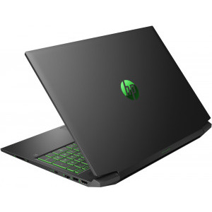 HP Gaming 16.1'' Pavilion 16-a0011nq, FHD IPS, Procesor Intel® Core™ i5-10300H (8M Cache, up to 4.50 GHz), 16GB DDR4, 512GB SSD, GeForce RTX 2060 6GB, Free DOS, Shadow Black