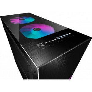 Gaming Bladestorm Powered BY MSI, Intel i9 10900KF 3.7GHz, 32GB DDR4, 2TB SSD, RTX 3080 10GB GDDR6X, Iluminare RGB, 3 ani garantie, Windows 10 Home preinstalat (Game Ready)