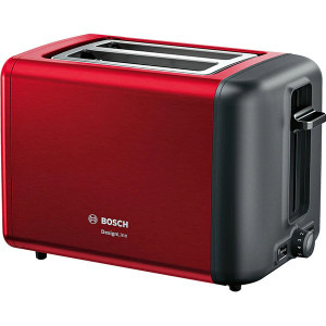 Bosch Prajitor de paine DesignLine TAT3P424, 970W, Rosu