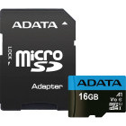 Card memorie ADATA Micro SDHC Premier Clasa 10 UHS-I 16GB + Adaptor SD