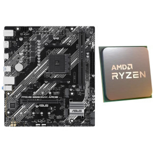 AMD Ryzen 5 5500 3.6GHz + PRIME B550M-K ARGB