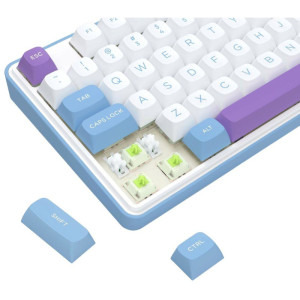 Redragon Star Blade Pro RGB TKL Alb-Mov Switch -uri liniare Mint Mambo Mecanica