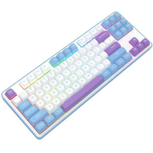 Redragon Star Blade Pro RGB TKL Alb-Mov Switch -uri liniare Mint Mambo Mecanica