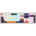 Tastatura Gaming Redragon Wyvern RGB Alb-Portocaliu Switch-uri liniare Mint Mambo Mecanica