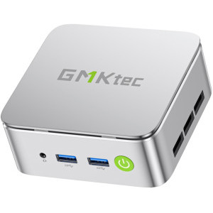 Mini PC GMKtec G10, Procesor AMD Ryzen 5 3500U 2.1GHz Picasso, 16GB RAM, 1TB SSD, Radeon Vega 8, Windows 11 Pro