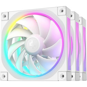 Deepcool FL12 ARGB 120mm White Three Fan Pack