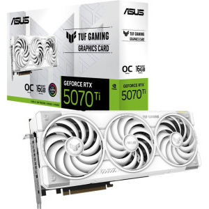 ASUS GeForce RTX 5070 Ti TUF GAMING WHITE OC 16GB GDDR7 256-bit DLSS 4.0