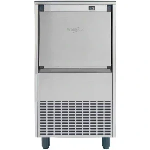 Congelator Whirlpool Aparat cuburi de gheata profesional ADN 114, Capacitate 58 kg / 24 h, Inox