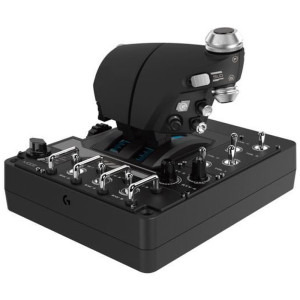 Logitech G X56 Hotas RGB Dual Throttle pentru PC Black