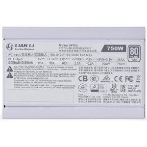 Lian Li SP750 White, 80+ Gold, 750W