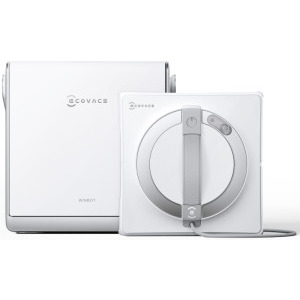 Aspirator robot Ecovacs WINBOT W2 Pro OMNI, Li-Ion 4500 mAh, 2800Pa, Alb/Gri