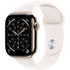 SmartWatch Apple Watch Series 11, Cellular, GPS, 42mm Carcasa Gold Titanium, Light Blush Sport Band - M/L