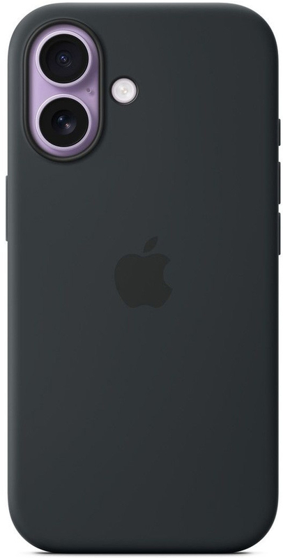 Apple Protectie pentru spate, material silicon pentru iPhone 17, culoare Black