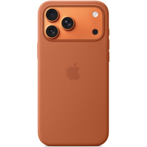 Apple Protectie pentru spate, material silicon pentru iPhone 17 Pro Max, culoare Terra Cotta