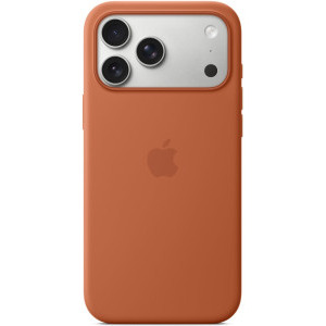 Apple Protectie pentru spate, material silicon pentru iPhone 17 Pro Max, culoare Terra Cotta