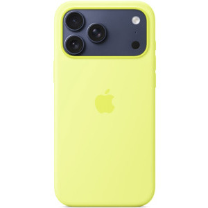 Apple Protectie pentru spate, material silicon pentru iPhone 17 Pro, culoare Neon Yellow