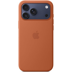 Apple Protectie pentru spate, material silicon pentru iPhone 17 Pro, culoare Terra Cotta