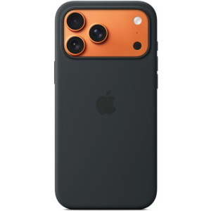 Apple Protectie pentru spate, material silicon pentru iPhone 17 Pro, culoare Black