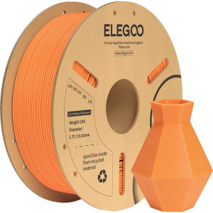 ELEGOO Filament PLA+, Orange, 1 kg