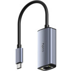 Adaptor CUDY UE25C 1.0 1x USB-C Male - 1x 2.5G RJ45 Female