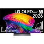 Televizor LED LG Smart TV OLED55C62LA Seria evo AI C6 138cm 4K UHD HDR