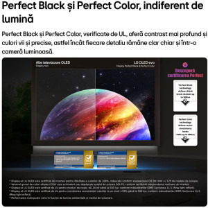 LG Smart TV OLED48C62LA Seria evo AI C6 120cm 4K UHD HDR