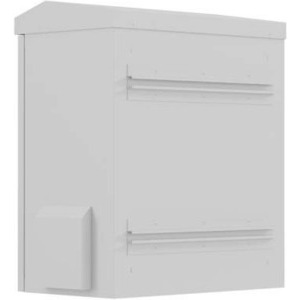 Lanberg WAH1-4250-00S 3U, Wall mount, 420 x 300, Metal door, Gri