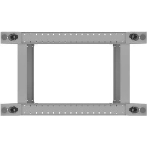 Lanberg OR01-6842-S 42U, Stand alone open rack, 600 x 800, Gri