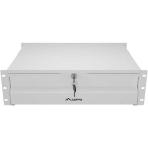 Lanberg AK-2003-S Sertar rack 3U, 19", 360 mm, Gri