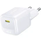 Incarcator retea Baseus EnerFill FN22, 1x USB-C, Quick Charge 45 W, White