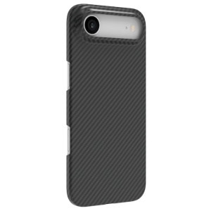 Lemontti Capac protectie spate Slim Aramid/Kevlar Magsafe 1500D Black pentru iPhone Air