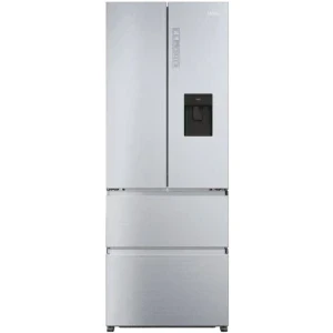 Haier HFR5719EWMG, 444 L, Clasa E, No Frost, Air Surround Fresher Tech, My Zone, Dozator apa, Control electronic, 190 cm, Argintiu