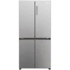 Frigider Side By Side Haier HCR3818ENMM, 467 L, Clasa E, Total No Frost, Inverter, Air Surround, Control electronic, 181 cm, Inox