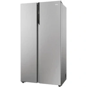 Haier HSR5918DNMP, 528 L, Clasa D, Total No Frost, Inverter, Multi Air Flow, Control electronic, 177 cm, Inox