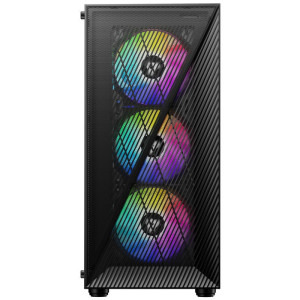Gaming ZMEU ProPlus Advanced Edition, AMD Ryzen 5 5500 3.6GHz, 32GB DDR4, 1TB SSD, RX 9060 8GB GDDR6, Iluminare RGB