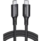 Cablu de date / adaptor Ugreen US567, USB-C Male la USB-C Male, 60 W, 2 m, Black